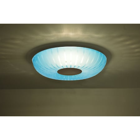 Spira 10 Ceiling, Coral Blue, Bronze, 1x10W LED